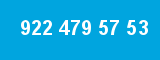 922 479 57 53